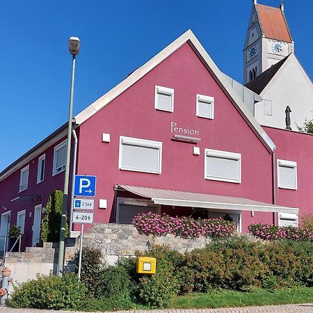 Pension Am Kirchberg Wehringen Eksteriør bilde